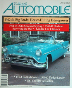 COLLECTIBLE AUTOMOBILE 1996 FEB - JACQUELINE, HALLMARK
